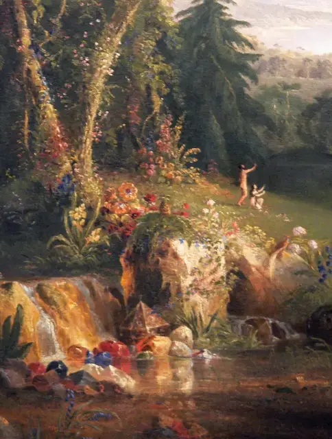 painting of the Garden of Eden