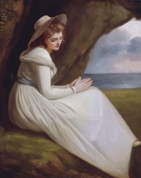 Emma Hart as Ariadne by George Romney