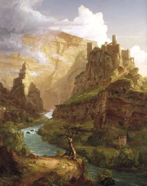 The Fountain of Vaucluse by Thomas Cole