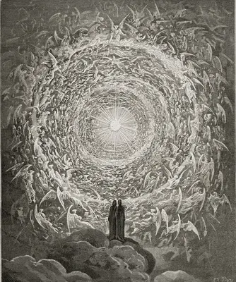 drawing of the highest heavens