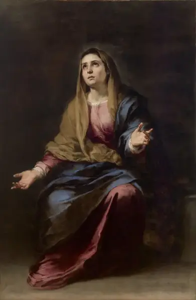 painting of the Virgin Mary